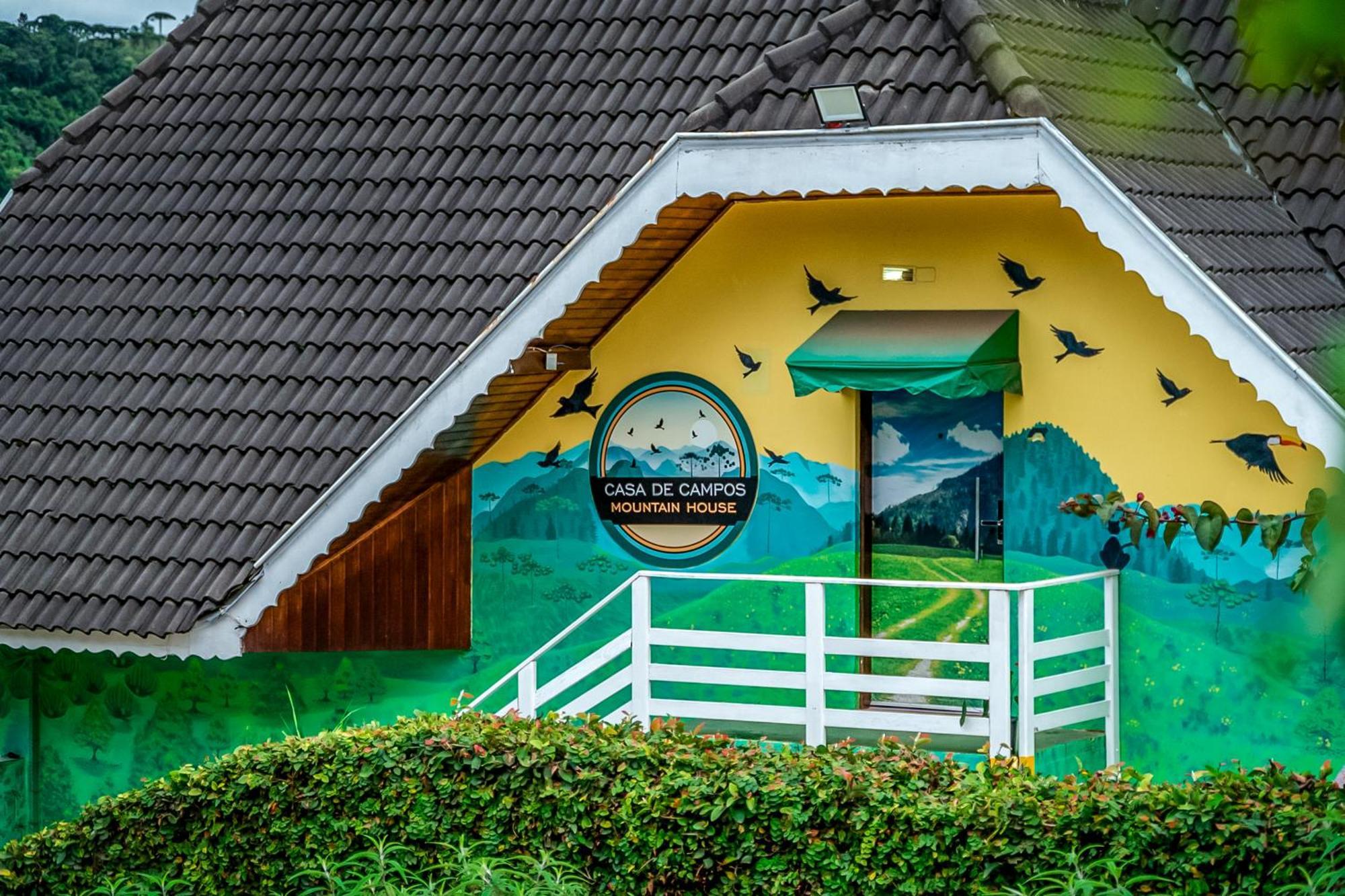 Velinn Pousada Casa De Campos Mountain House Campos do Jordao Exterior photo